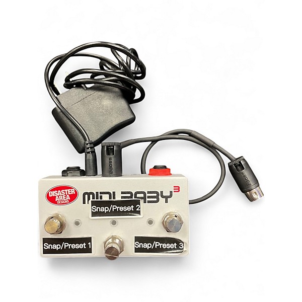 Used Disaster Area Designs MIDI BABY 3 MIDI Foot Controller