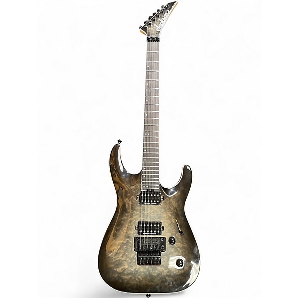 Used Jackson PRO PLUS SERIES DINKY DKAQ GHOST BURST Solid Body Electric Guitar