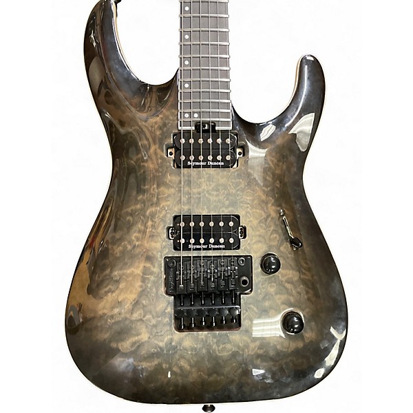 Used Jackson PRO PLUS SERIES DINKY DKAQ GHOST BURST Solid Body Electric Guitar