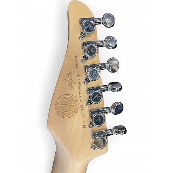 Used 2024 Tom Anderson T Classic Hollow Contoured  Translucent Blonde  Solid Body Electric Guitar