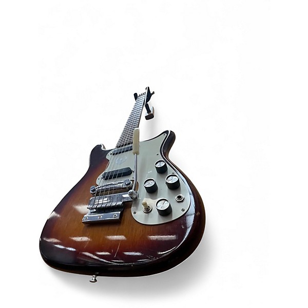 Vintage 1965 Epiphone Olympic 2PU Sunburst Solid Body Electric Guitar