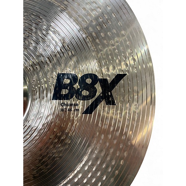 Used SABIAN 18in B8X CHINESE Cymbal
