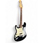 Used Fender Standard Stratocaster Left Handed Black Electric Guitar thumbnail