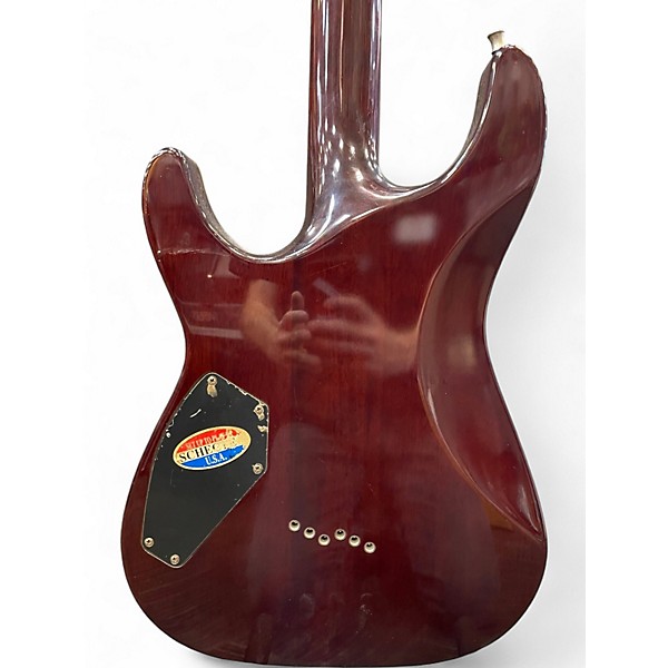 Used Schecter Guitar Research C1 Plus Natural Solid Body Electric Guitar