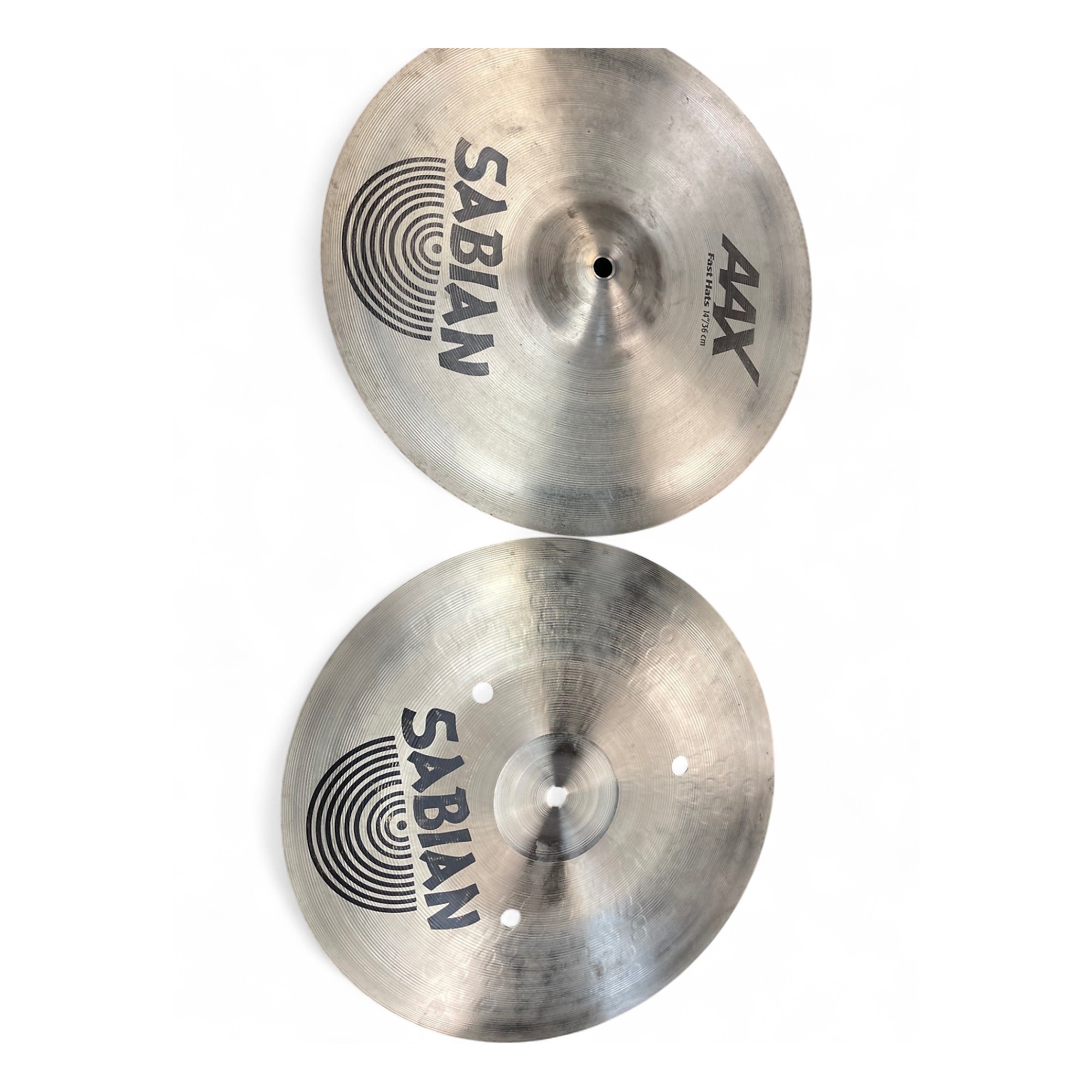 Used SABIAN 14in AAX Fast Hi Hat Pair Cymbal 33 | Guitar Center