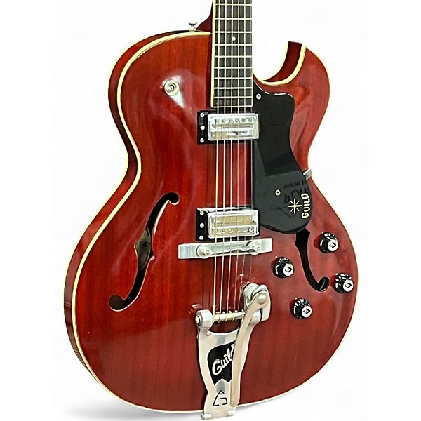 Vintage 1963 Guild Starfire III Cherry Hollow Body Electric Guitar