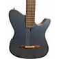 Used Ibanez FRH10N Blue Classical Acoustic Electric Guitar