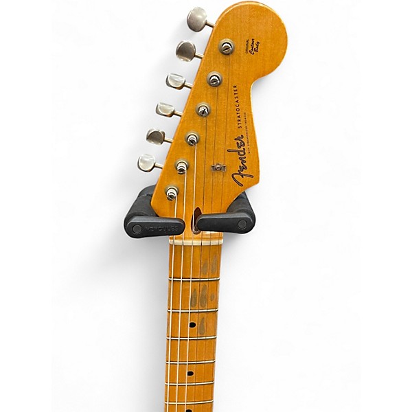 Used Fender ERIC CLAPTON CUSTOM SHOP RELIC STRATOCASTER WHITE BLONDE Solid Body Electric Guitar