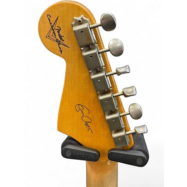 Used Fender ERIC CLAPTON CUSTOM SHOP RELIC STRATOCASTER WHITE BLONDE Solid Body Electric Guitar
