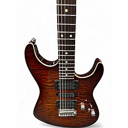 Used Tom Anderson DROP TOP HOLLOW  BURNISHED ORANGE Solid Body Electric Guitar