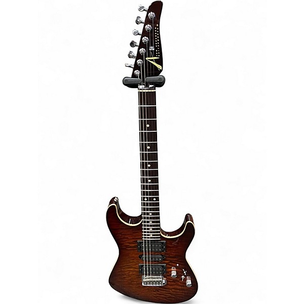 Used Tom Anderson DROP TOP HOLLOW  BURNISHED ORANGE Solid Body Electric Guitar