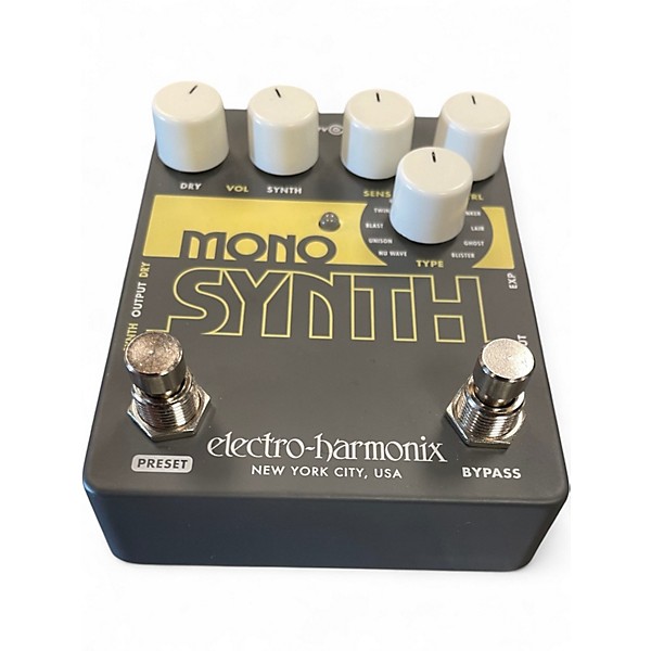 Used Electro-Harmonix Guitar Mono Synth Effect Pedal