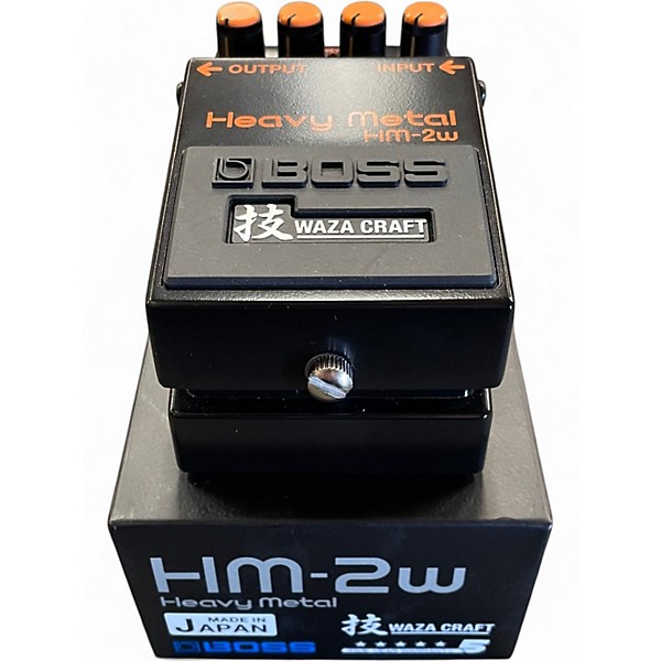 Used BOSS HM2 Waza Effect Pedal