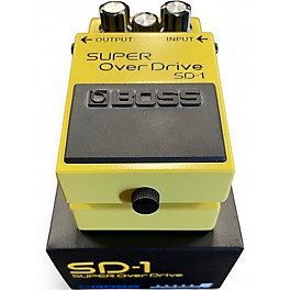 Used BOSS SD1 Super Overdrive Effect Pedal