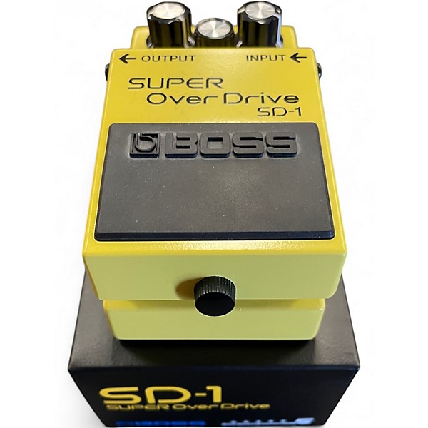 Used BOSS SD1 Super Overdrive Effect Pedal