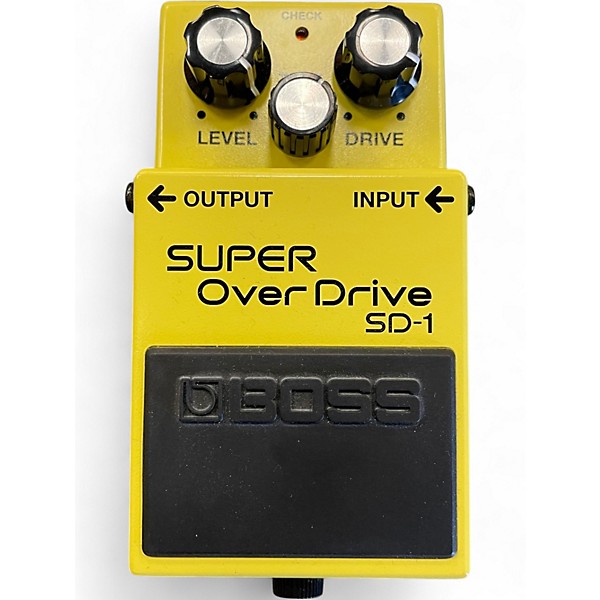 Used BOSS SD1 Super Overdrive Effect Pedal