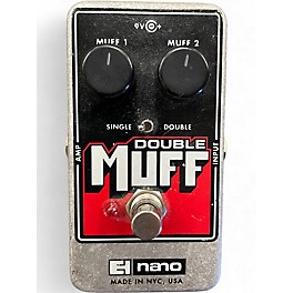 Used Electro-Harmonix Double Muff Distortion Effect Pedal