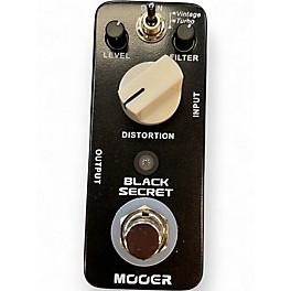 Used Mooer black secret Effect Pedal