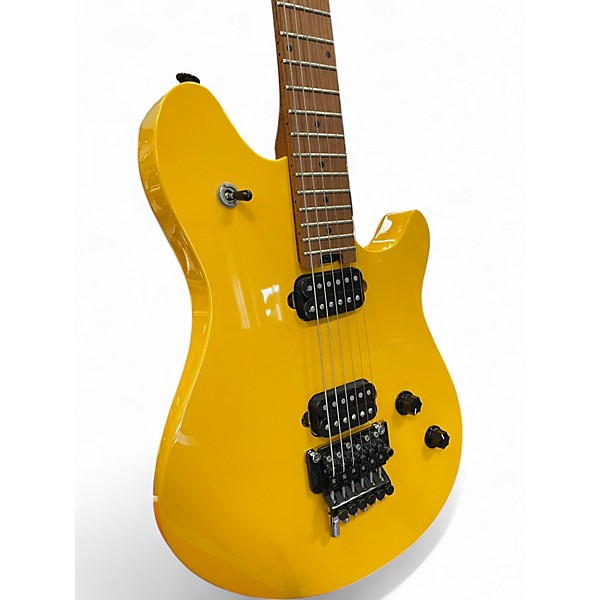 Used EVH Wolfgang Standard Taxicab Yellow Solid Body Electric Guitar
