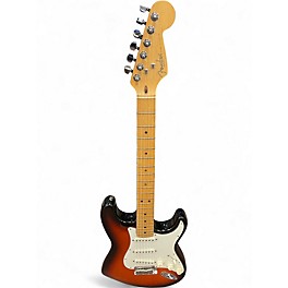 Used Fender American Standard Stratocaster 3 Color Sunburst Solid Body Electric Guitar