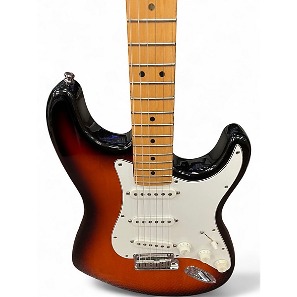 Used Fender American Standard Stratocaster 3 Color Sunburst Solid Body Electric Guitar