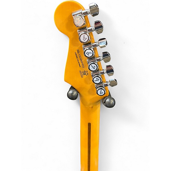 Used Fender American Ultra II Stratocaster Noble Blue Solid Body Electric Guitar