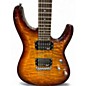 Used Schecter Guitar Research C6 PLUS Vintage Sunburst Solid Body Electric Guitar
