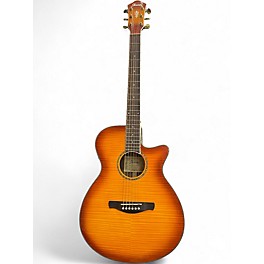 Used Ibanez AEG20II 2 Color Sunburst Acoustic Electric Guitar