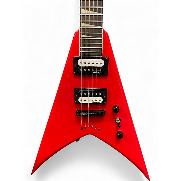 Used Jackson JS32T King V FERRARI RED Solid Body Electric Guitar