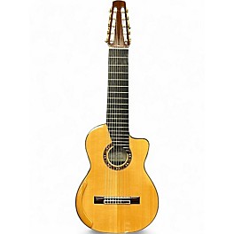 Used Bartolex SLS10CEL Natural Classical Acoustic Electric Guitar