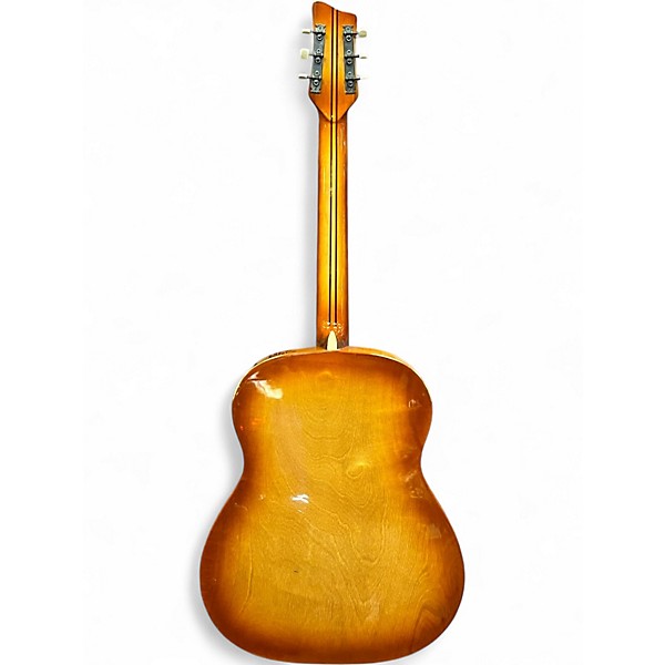 Vintage 1957 Hopf Jumbo Classical Cherry Sunburst Classical Acoustic Guitar