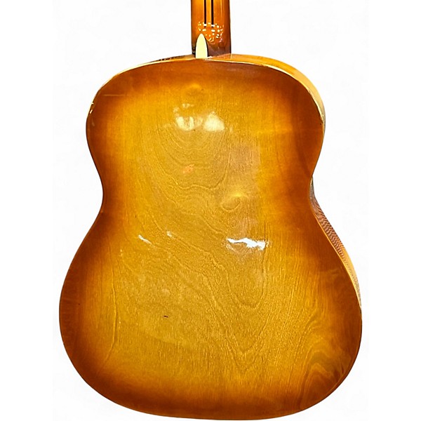 Vintage 1957 Hopf Jumbo Classical Cherry Sunburst Classical Acoustic Guitar