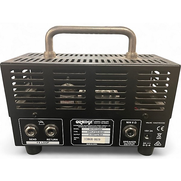 Used Orange Amplifiers Micro Dark 20W Tube Guitar Amp Head