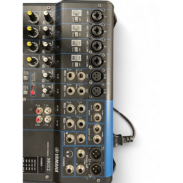 Used Yamaha MG12 Unpowered Mixer