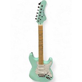 Used HardLuck Kings Bombshell Surf Green Solid Body Electric Guitar