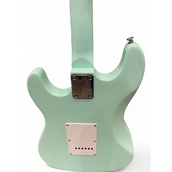 Used HardLuck Kings Bombshell Surf Green Solid Body Electric Guitar