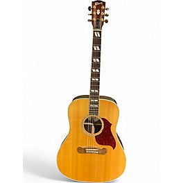 Used Gibson Songwriter Deluxe Studio Natural Acoustic Electric Guitar