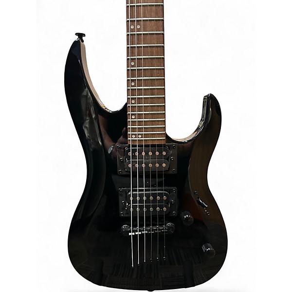 Used Mitchell MM100 Mini Black Solid Body Electric Guitar