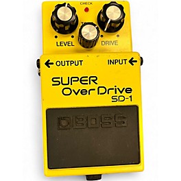 Used Boss Super Overdrive SD-1 Effect Pedal