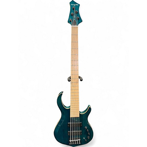 Used Sire Marcus Miller M2 5 String Trans Blue Electric Bass Guitar