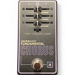 Used Walrus Audio Fundamental Chorus Effect Pedal