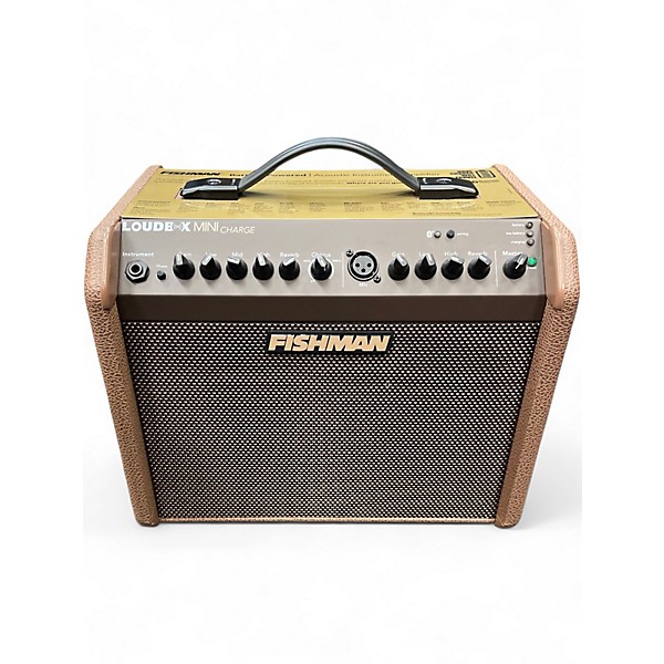 Used Fishman PROLBC500 Loudbox Mini Charge Acoustic Guitar Combo Amp