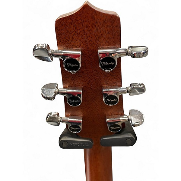 Used Takamine EF340SCGN Natural Acoustic Electric Guitar