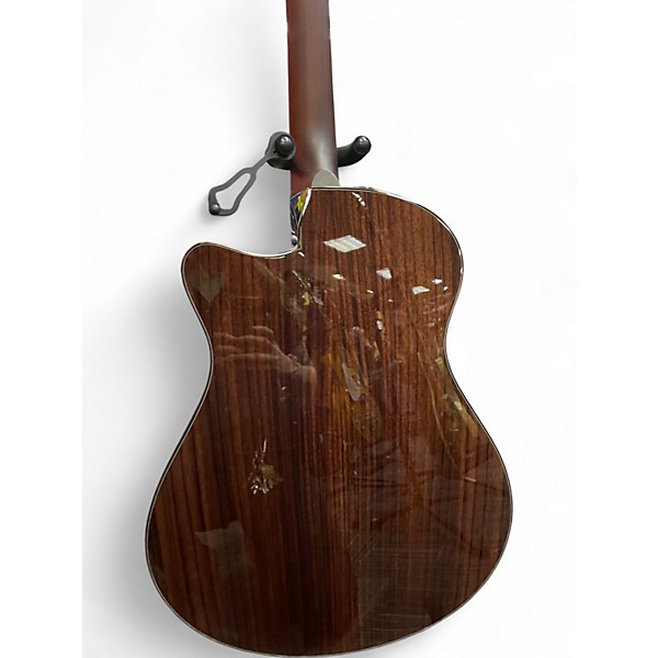 Used Ibanez AAM380CE Natural Acoustic Electric Guitar