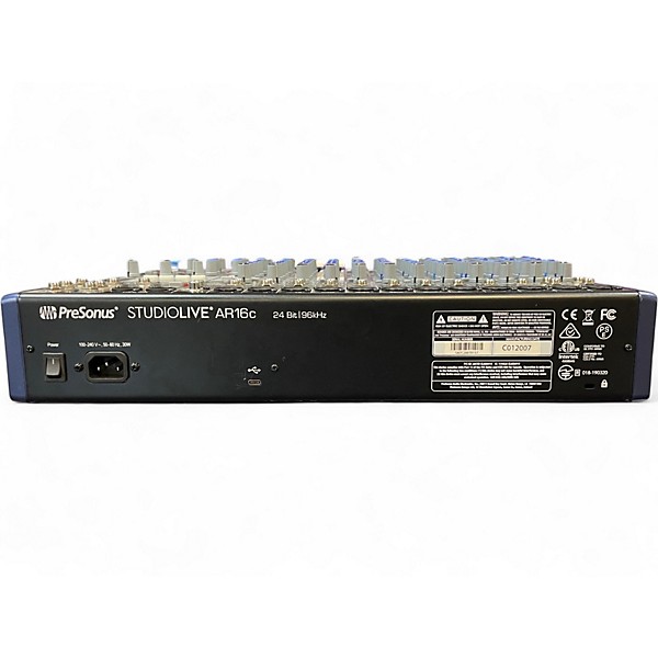Used PreSonus Studio Live AR16c Digital Mixer