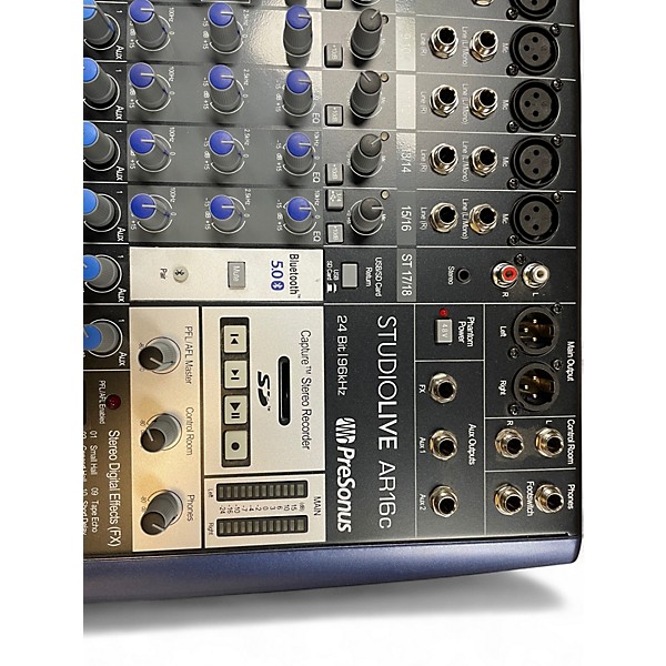 Used PreSonus Studio Live AR16c Digital Mixer