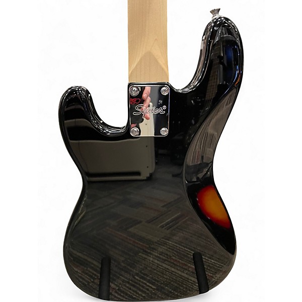 Used Squier mini precision bass Black Electric Bass Guitar