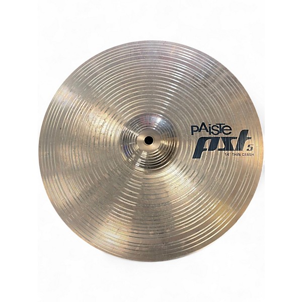 Used Paiste 14in pst5 thin crash Cymbal