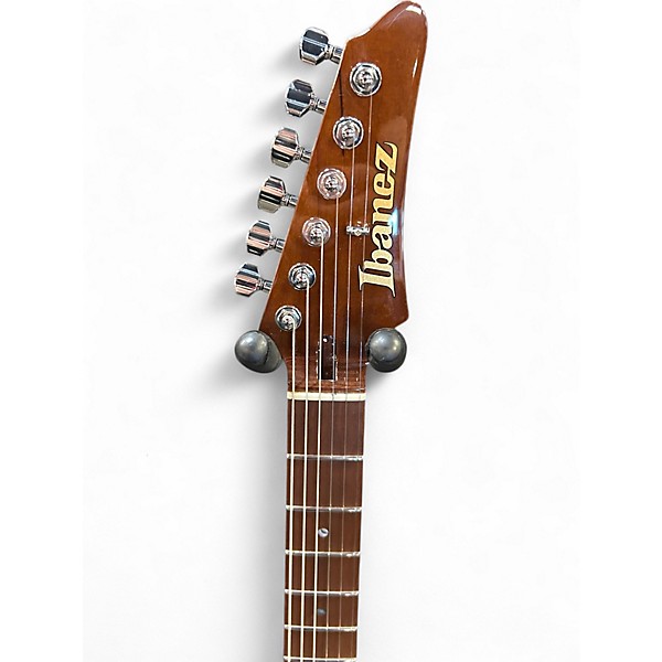 Used Ibanez AZ2407FBSR AZ PRESTIGE BROWNISH SPHALERITE Solid Body Electric Guitar