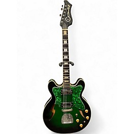 Used Eastman CUSTOM KRAFT Green Hollow Body Electric Guitar